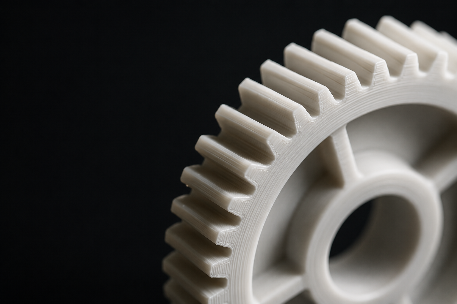 Voorbeeld van PLA 3D print