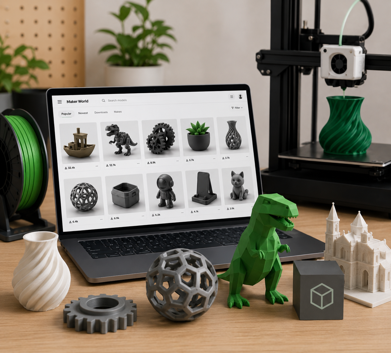 3D-print inspiratie en STL-modellen